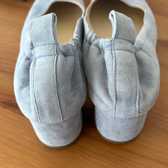 EVERLANE BABY BLUE Real leather HEELS 🐬🌀 - Picture 4 of 6
